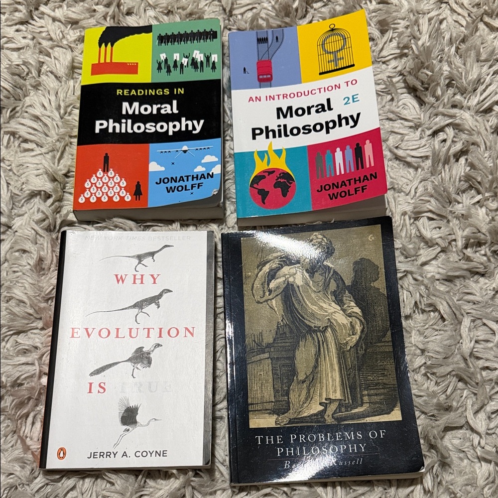 College Philosophy and Evolution Book Set